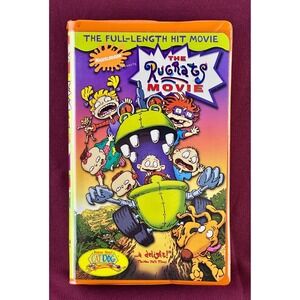 The Rugrats Movie VHS Nickelodeon Kids Family Adventure Film